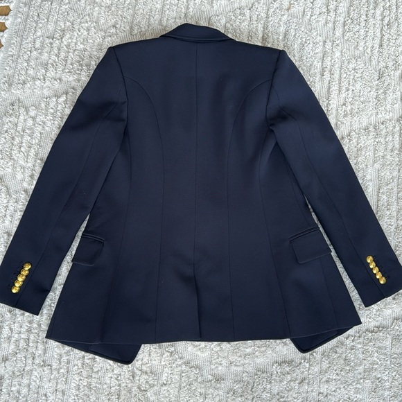 A.L.C. Sedgwick II Double-Breasted Blazer in Blue/Gold - size 4 - retail $695 - Picture 3 of 5